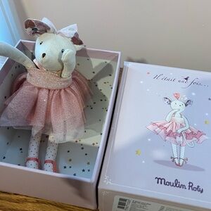 Moulin Roty Angelina Ballerina 8 inch Doll 🩰